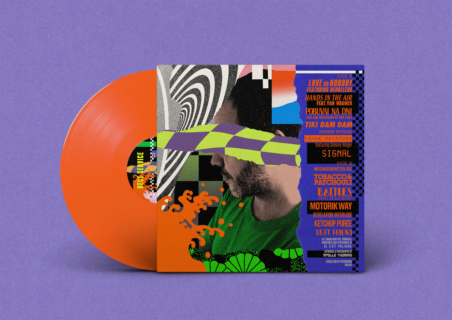 Pre-Release "Best Service" - Il Est Vilaine new album - Limited Vinyl Only