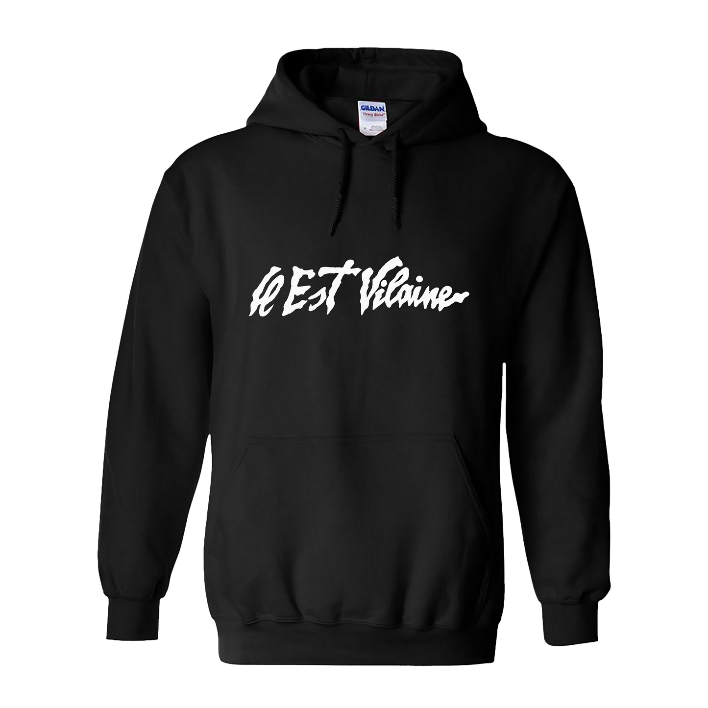 Il Est Vilaine Hoodie - Black